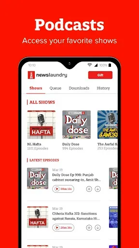 Скриншот 2 — Newslaundry