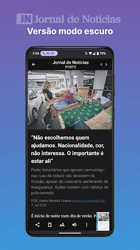 Скриншот 4 — Jornal de Notícias