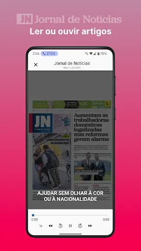 Скриншот 5 — Jornal de Notícias