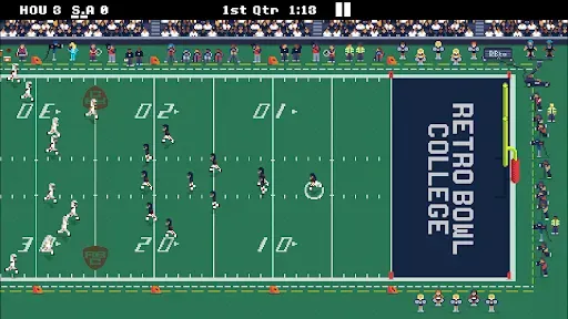 Скриншот 4 — Retro Bowl College