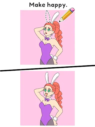 Скриншот 5 — Draw Happy Dance : Puzzle Game
