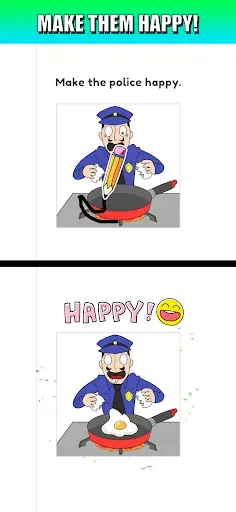 Скриншот 3 — Draw Happy Police: Save all