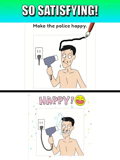 Скриншот 8 — Draw Happy Police: Save all