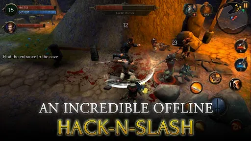 Скриншот 1 — Arcane Quest Legends Offline