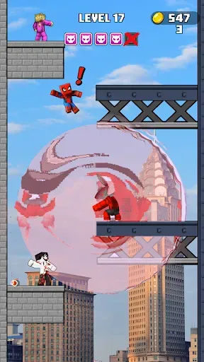 Скриншот 1 — Rope Hero: Spider Fighting