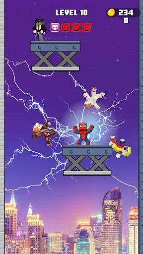 Скриншот 2 — Rope Hero: Spider Fighting