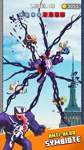 Скриншот 4 — Mr Spider Hero Shooting Puzzle