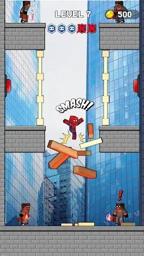 Скриншот 6 — Mr Spider Hero Shooting Puzzle