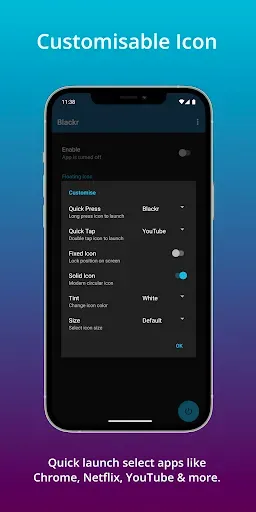 Скриншот 6 — Blackr: OLED Screen Off