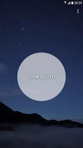 Скриншот 1 — Luna: Quote of the Day