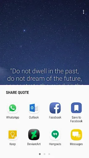 Скриншот 5 — Luna: Quote of the Day