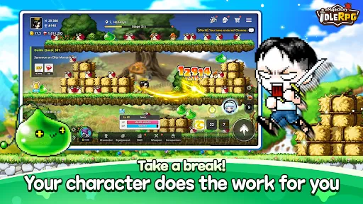 Скриншот 1 — MapleStory : Idle RPG
