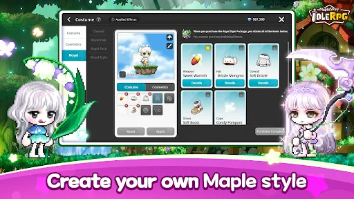 Скриншот 5 — MapleStory : Idle RPG