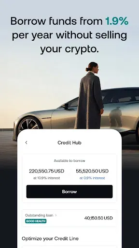 Скриншот 5 — Nexo: Crypto Wealth Platform