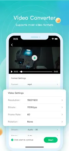 Скриншот 3 — Focus Video - Video Compressor