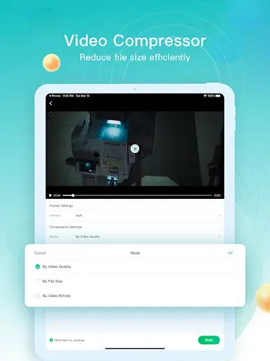 Скриншот 5 — Focus Video - Video Compressor