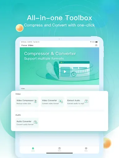Скриншот 7 — Focus Video - Video Compressor