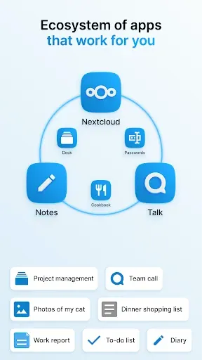 Скриншот 2 — Nextcloud
