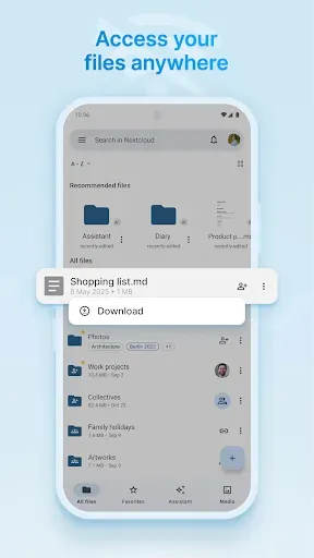 Скриншот 6 — Nextcloud