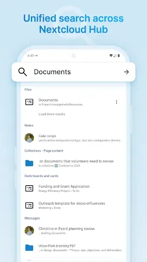 Скриншот 7 — Nextcloud