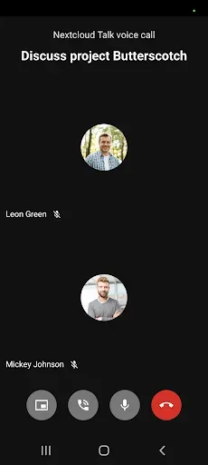 Скриншот 3 — Nextcloud Talk