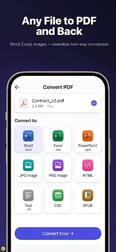 Скриншот 2 — Folio: PDF Сканер & Конвертер