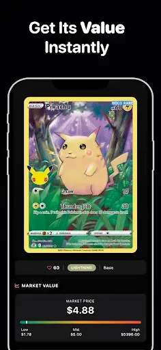 Скриншот 2 — Сканер карт Pokemon - Pokex