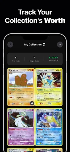 Скриншот 4 — Сканер карт Pokemon - Pokex