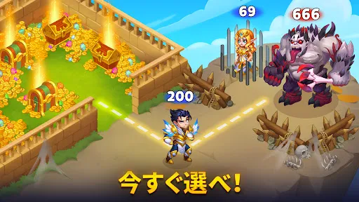 Скриншот 3 — ヒーローウォーズ：アライアンス — 放置系ロールプレイング