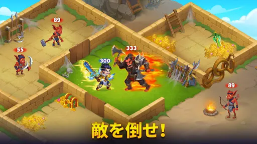 Скриншот 8 — ヒーローウォーズ：アライアンス — 放置系ロールプレイング
