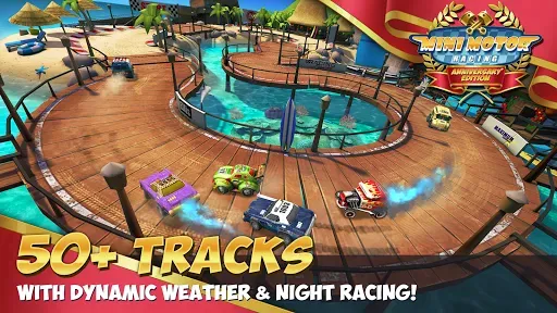 Скриншот 3 — Mini Motor Racing