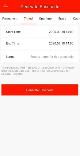 Скриншот 4 — Next lock
