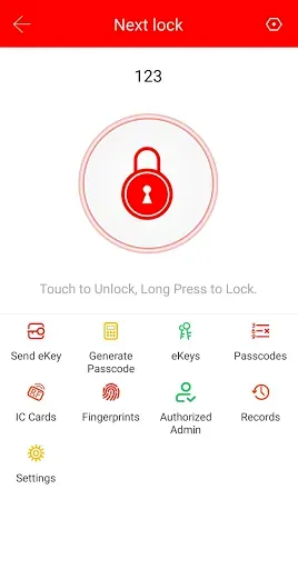 Скриншот 5 — Next lock