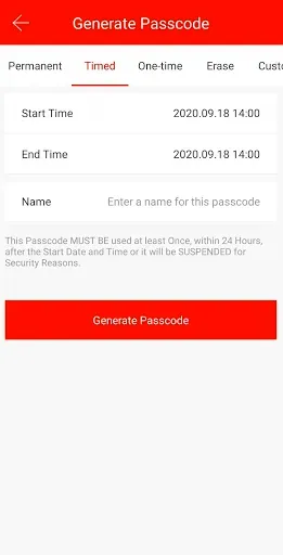 Скриншот 6 — Next lock