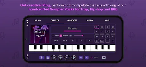 Скриншот 1 — NextSoundZ - Music Studio