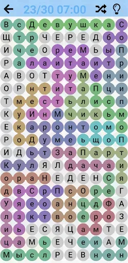 Скриншот 7 — Найди слова : Игра в филворды