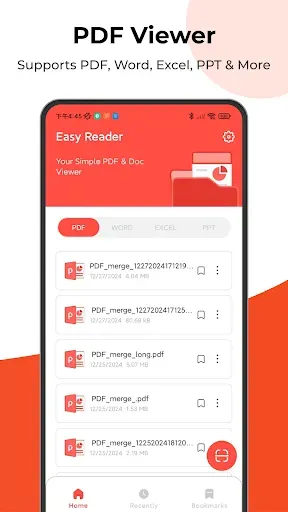 Скриншот 1 — Easy Reader - PDF Viewer