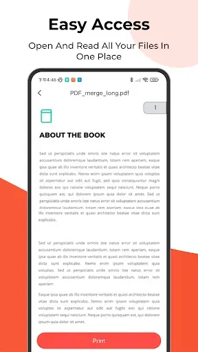 Скриншот 2 — Easy Reader - PDF Viewer