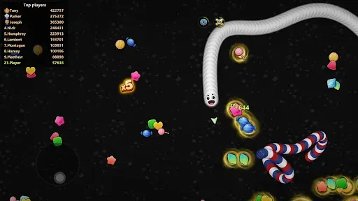 Скриншот 1 — Snake Zone.io - Hungry Game