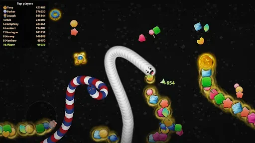 Скриншот 2 — Snake Zone.io - Hungry Game