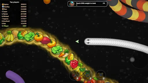 Скриншот 5 — Snake Zone.io - Hungry Game
