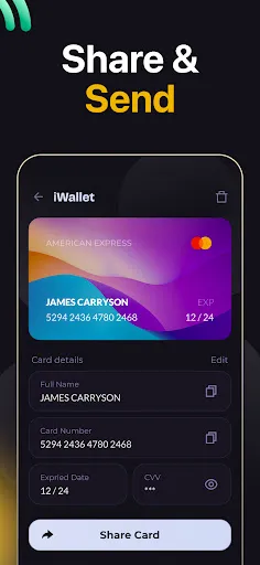 Скриншот 4 — Wallet Safe Card: Card Wallet