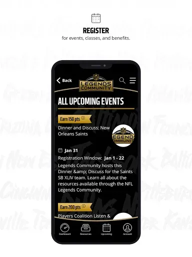Скриншот 1 — NFL Players Community