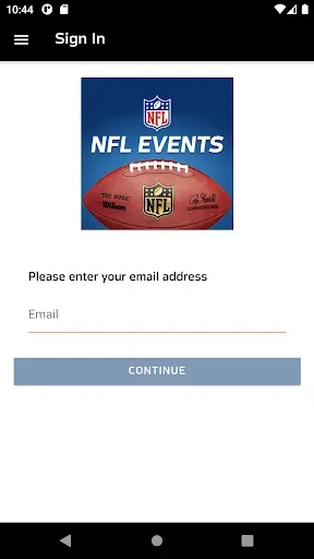 Скриншот 1 — NFL Events