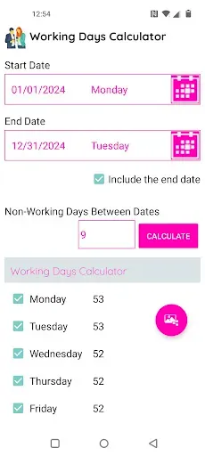 Скриншот 7 — Date Calculator Pro