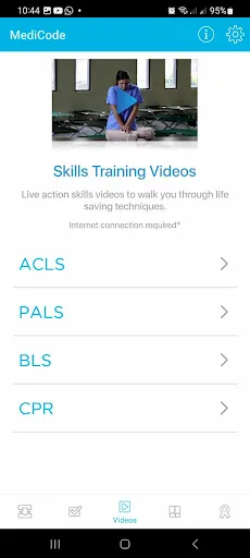 Скриншот 1 — MediCode: ACLS, BLS & PALS