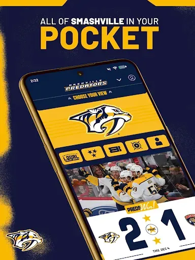 Скриншот 6 — Nashville Predators App