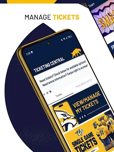 Скриншот 8 — Nashville Predators App