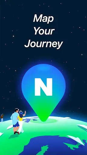 Скриншот 1 — NAVER Maps, Navigation