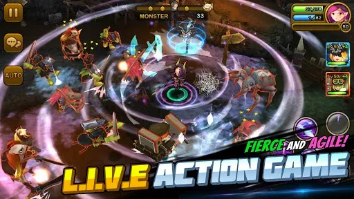 Скриншот 2 — Guardian Hunter: SuperBrawlRPG